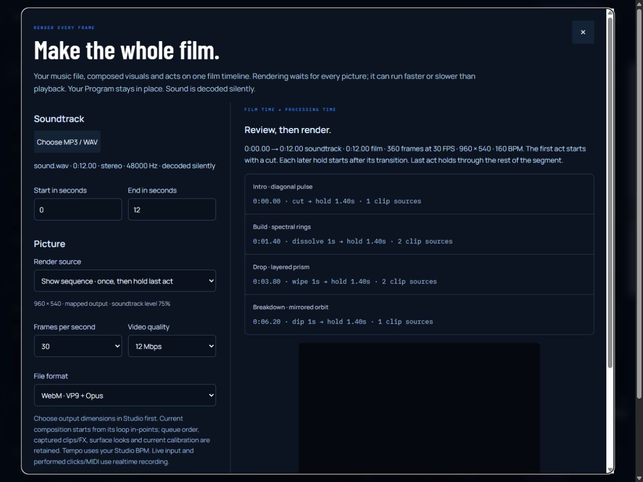 Actual native File render preflight with the original WAV, four reviewed acts and both recovered clips