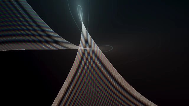 Catastrophe fold visual world