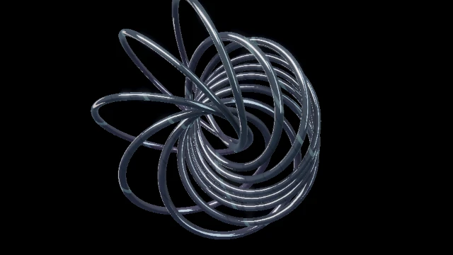 Hopf fibration visual world