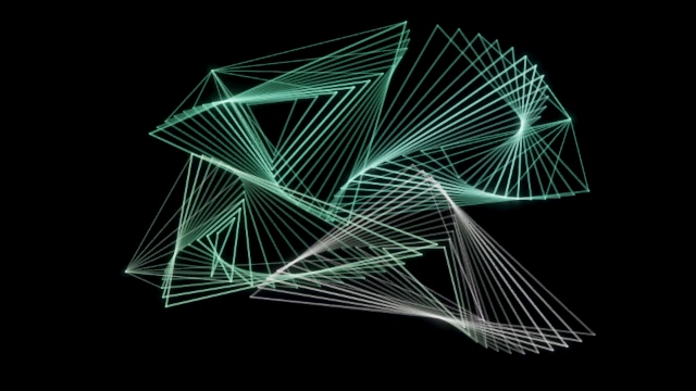 Laser delta visual world