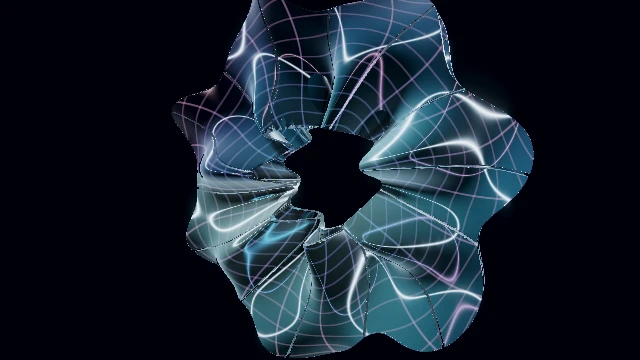 Lenticular iris visual world