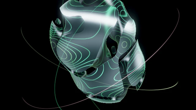 Orbital discharge visual world