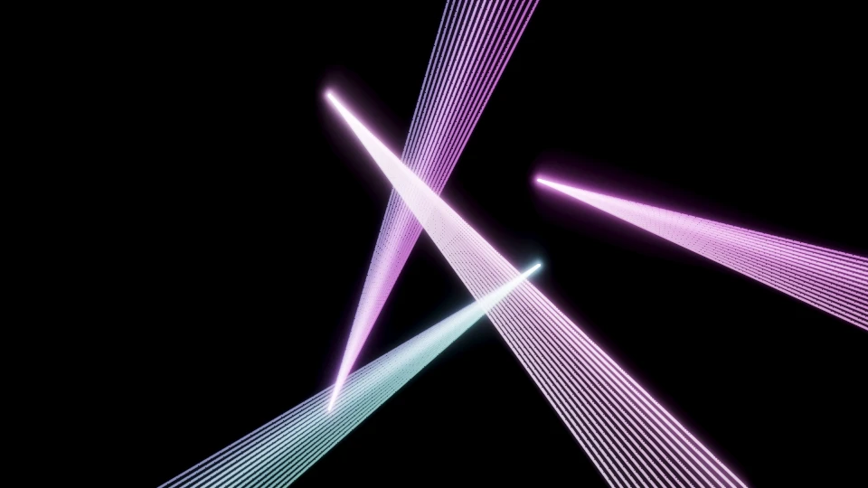 Rave fan visual world