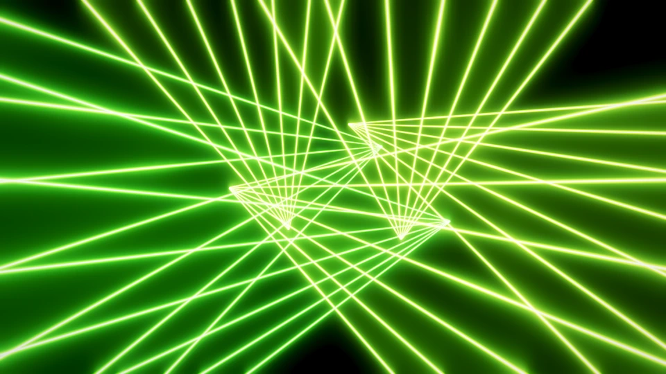 Rave laser visual world