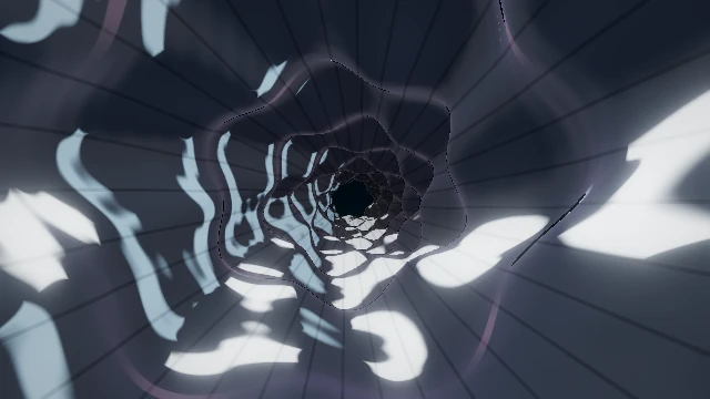 Ribbed vortex visual world