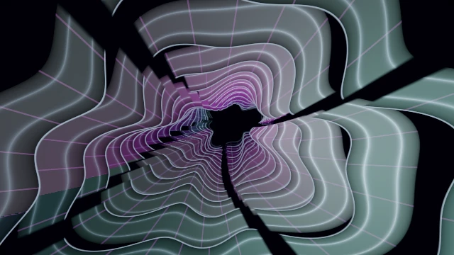 Tear tunnel visual world